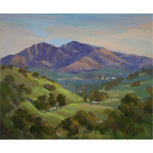 Mt. Diablo, Apricot Sky